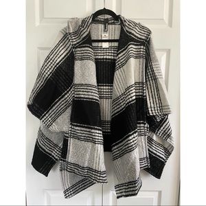 Express Oversized Poncho W/Hood
